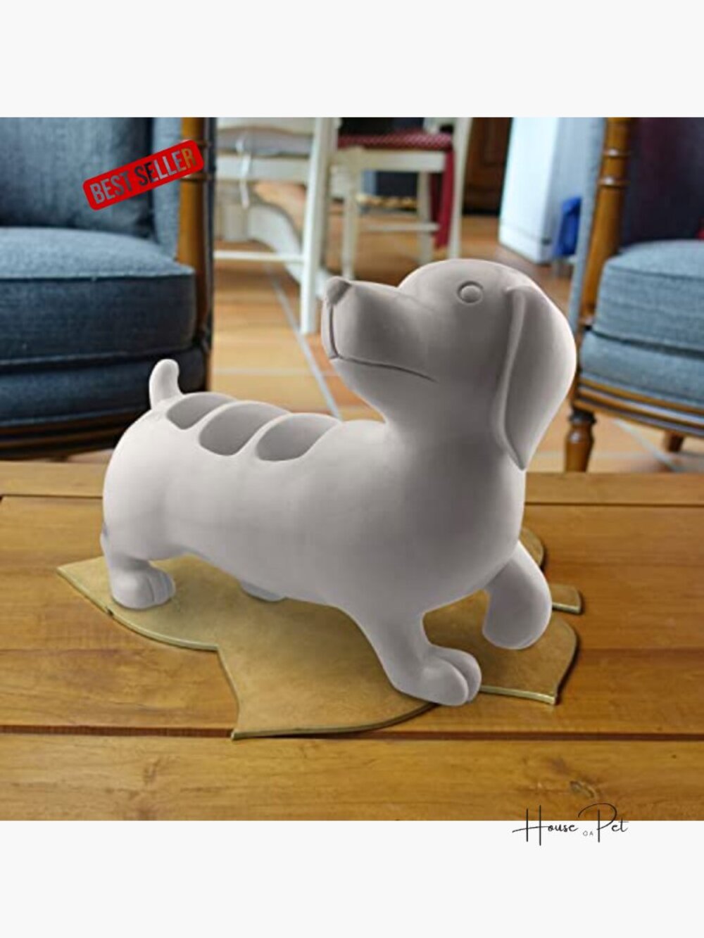 Dog Remote Caddy Organizer with 3 Compartments - Picture 6 of 7